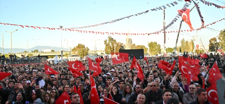 İzmir Büyükşehir Belediye Başkanı Soyer metro hattı açılış töreninde konuştu: