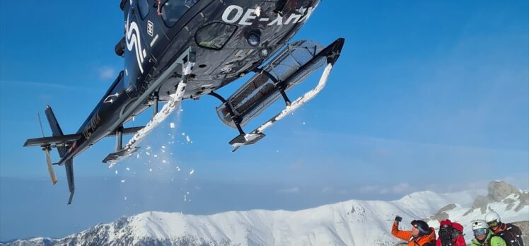 Kaçkar Dağları'ndaki “heliski” etkinliğinde 7. hafta heyecanı yaşanıyor