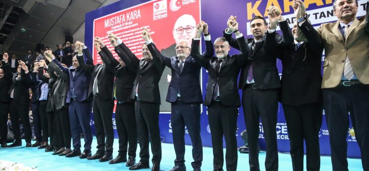 Mersin'de Cumhur İttifakı'nın ilçe belediye başkan adayları tanıtıldı