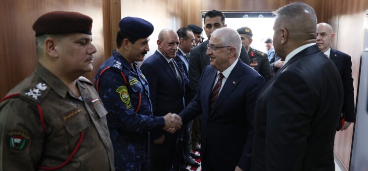 Milli Savunma Bakanı Güler, Irak İçişleri Bakanı Şammari ile görüştü