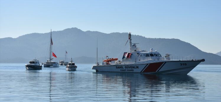 Muğla Büyükşehir Belediye Başkan adayı Ayaydın, Atatürk'ün Marmaris'e gelişinin yıl dönümü törenine katıldı