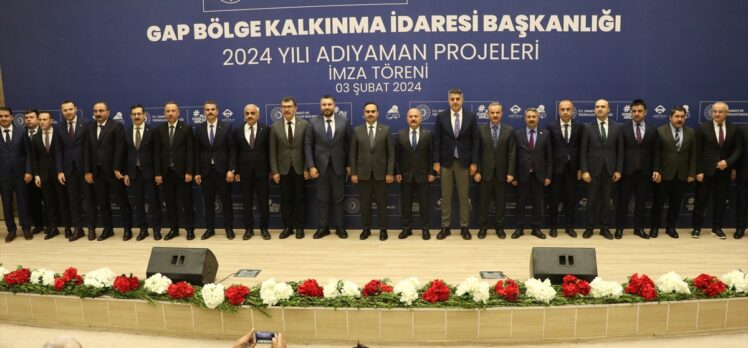 Sanayi ve Teknoloji Bakanı Kacır, “2024 Yılı Adıyaman Projeleri İmza Töreni”nde konuştu: