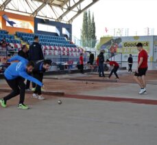 Türkiye Bocce 1. ve 2. Lig Volo etabı müsabakaları Mersin'de başladı