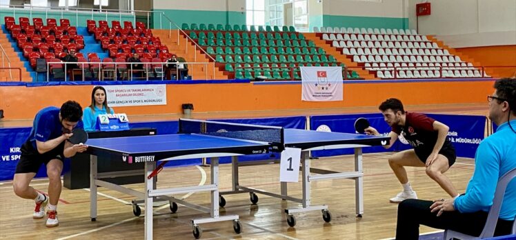 Üniversite Sporları Masa Tenisi Türkiye Şampiyonası tamamlandı