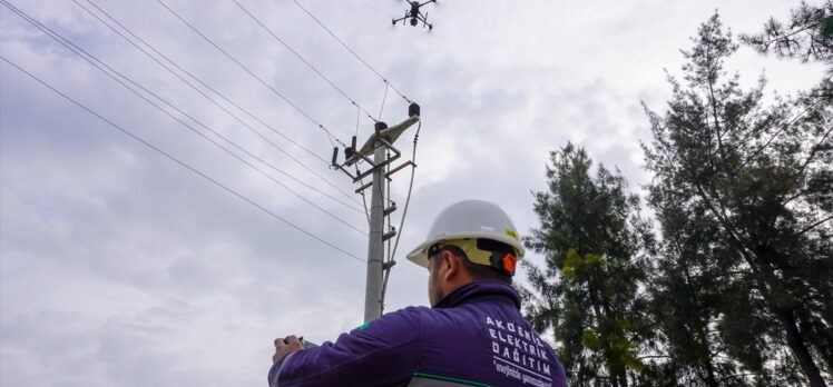 AEDAŞ, enerji nakil hatlarındaki arızaları İHA ve dronlarla tespit ediyor