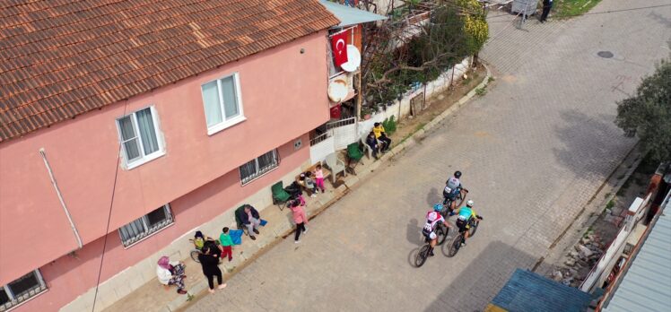 Aydın'da uluslararası dağ bisikleti yarışı düzenlendi