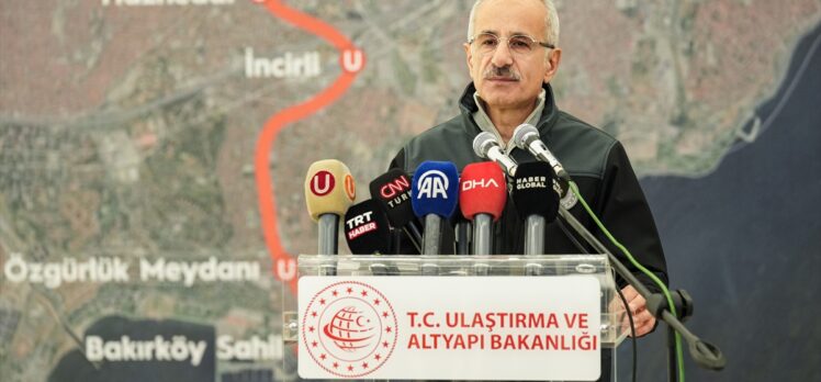 Bakırköy Sahil-Bağcılar Kirazlı Metro Hattı yarın açılıyor