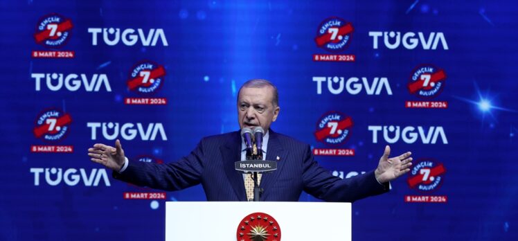 Cumhurbaşkanı Erdoğan: “Hiçbir tehdide boyun eğmeden Gazze'de katliamın, Filistin'de zulmün sona ermesi için kalbimizle, dilimizle ve elimizle her türlü çabayı gösteriyoruz.”