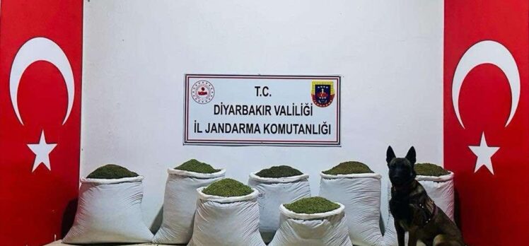 Diyarbakır'da 129 kilogram toz esrar ele geçirildi