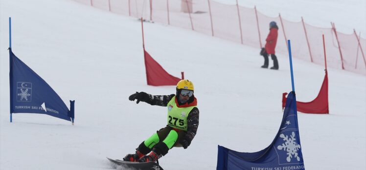 Erciyes'te düzenlenen Snowboard Türkiye Şampiyonası sona erdi