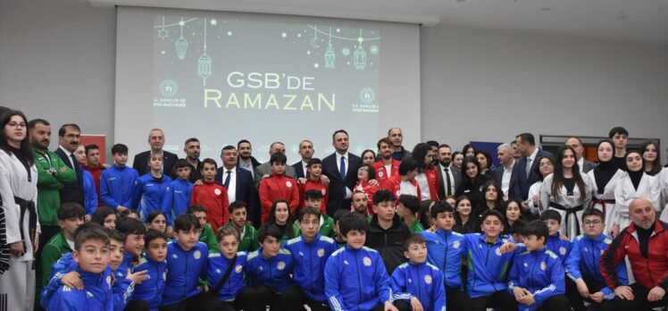 Gençlik ve Spor Bakan Yardımcısı Eminoğlu, Artvin'de sporcularla iftarda buluştu: