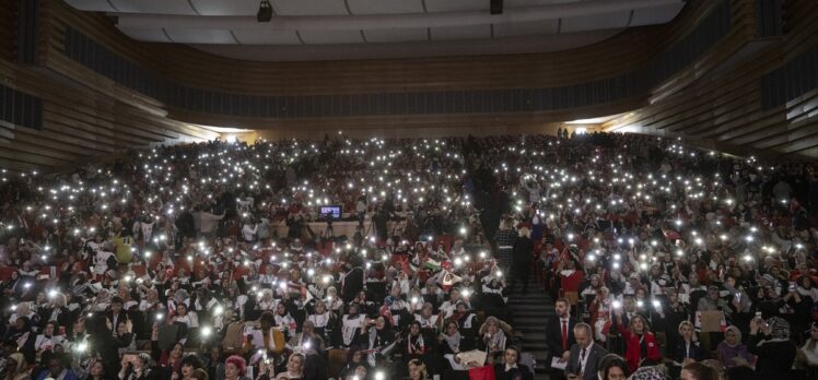 HAK-İŞ Genel Başkanı Arslan, Filistinli Kadınlarla Uluslararası Dayanışma Konferansı'nda konuştu: