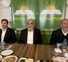 HÜDA PAR Genel Başkanı Yapıcıoğlu, Elazığ'da iftar programında konuştu: