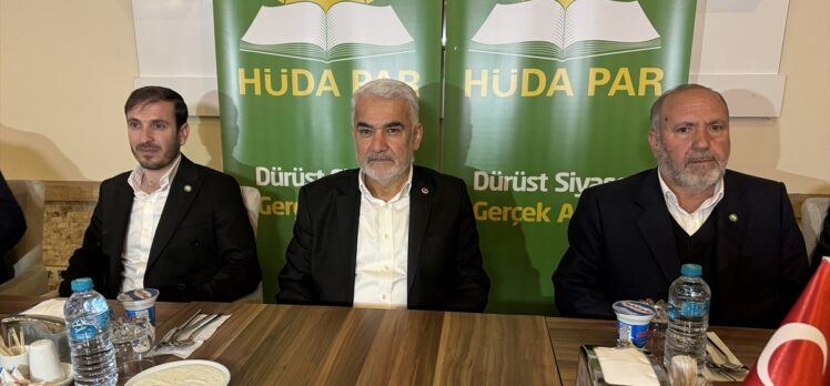 HÜDA PAR Genel Başkanı Yapıcıoğlu, Elazığ'da iftar programında konuştu: