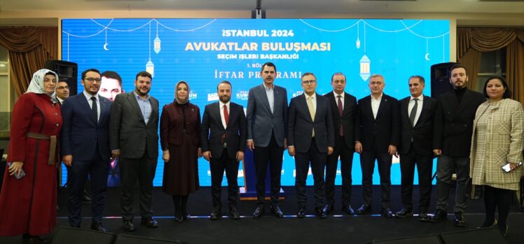 İBB Başkan adayı Kurum, “Avukatlar Buluşması”nda konuştu: