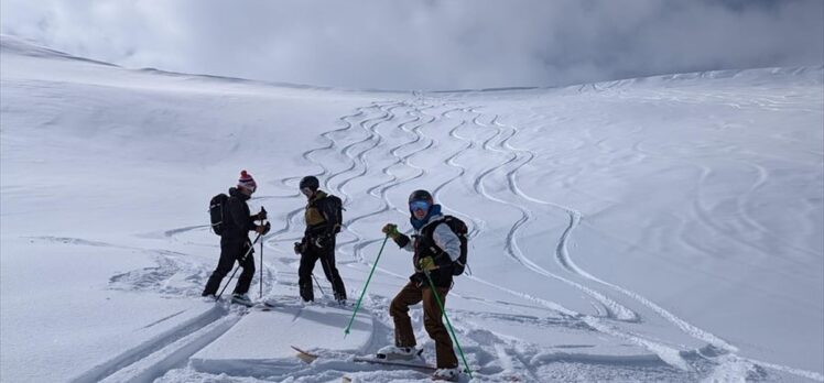 Kaçkar Dağları'ndaki heliski etkinliğinde 13. hafta heyecanı yaşanıyor