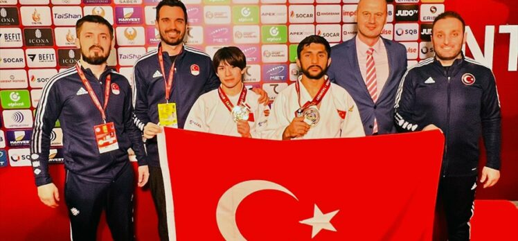 Milli judocular, Özbekistan'da 2 bronz madalya kazandı