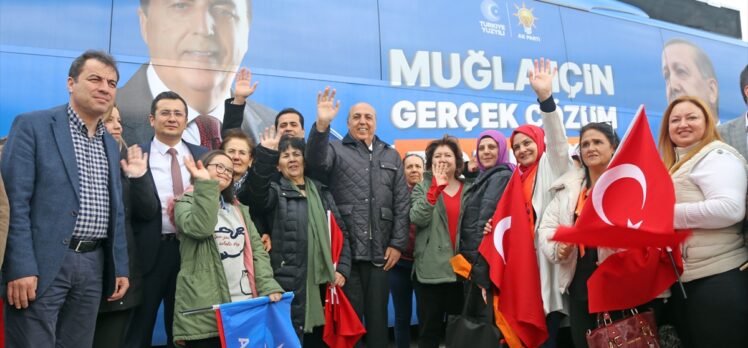 Muğla Büyükşehir Belediye Başkan adayı Ayaydın, Menteşe'de SKM açılışına katıldı: