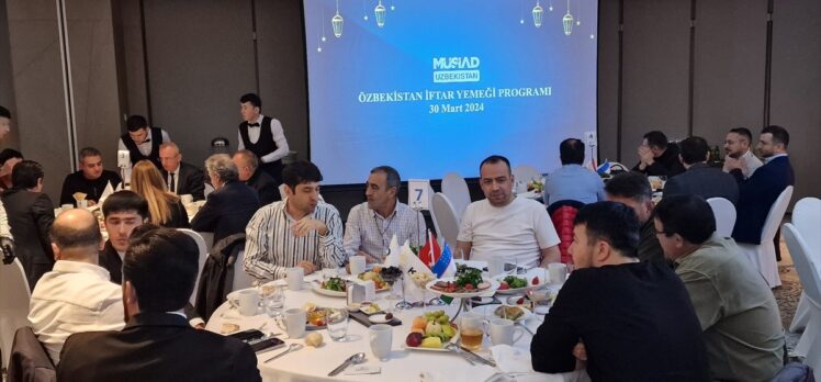 MÜSİAD Özbekistan, Taşkent’te Özbek ve Türk iş insanlarına iftar verdi