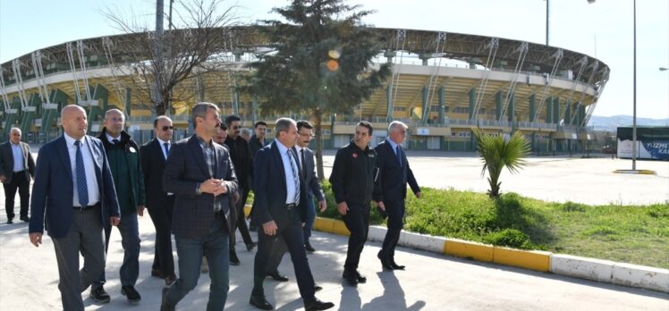 Şanlıurfa Valisi Hasan Şıldak, Süper Kupa maçının oynanacağı stadyumda inceleme yaptı