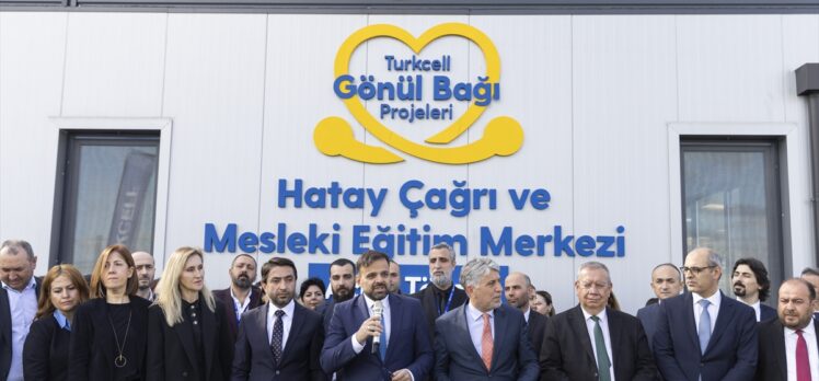 Turkcell Hatay'da Çağrı ve Mesleki Eğitim Merkezi'ni açtı