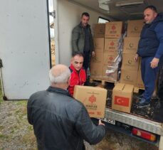 Vakıflar Genel Müdürlüğünün ramazan için yurt dışına gönderdiği yardımların dağıtımı başladı