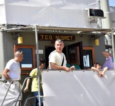 Bodrum'da, TCG Nusret Müze Gemisi ziyarete açıldı
