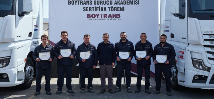 Boytrans sürücü akademisi ilk mezunlarını verdi