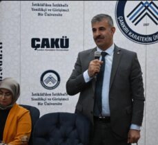 Çankırı Karatekin Üniversitesi Uluyazı Kampüsü'ne şehitler adına fidan dikildi