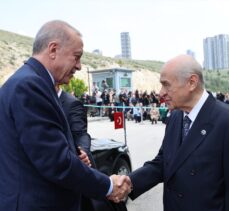 Cumhurbaşkanı Erdoğan'ın, MHP Genel Başkanı Bahçeli'yi ziyareti sona erdi