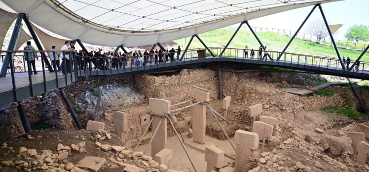 Galatasaray Başkanı Dursun Özbek, Göbeklitepe'yi ziyaret etti