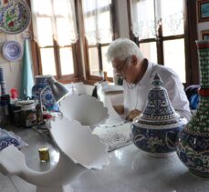 İlkokul gezisinde gördüğü çini sanatının ustası oldu