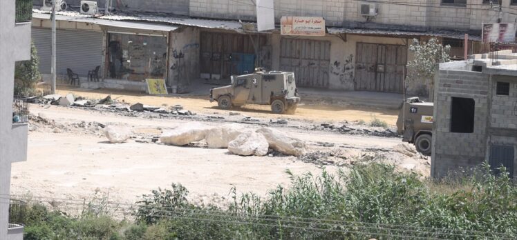 İsrail ordusu, Batı Şeria'nın Nur Şems Mülteci Kampı'ndaki baskını üçüncü günde sürdürüyor