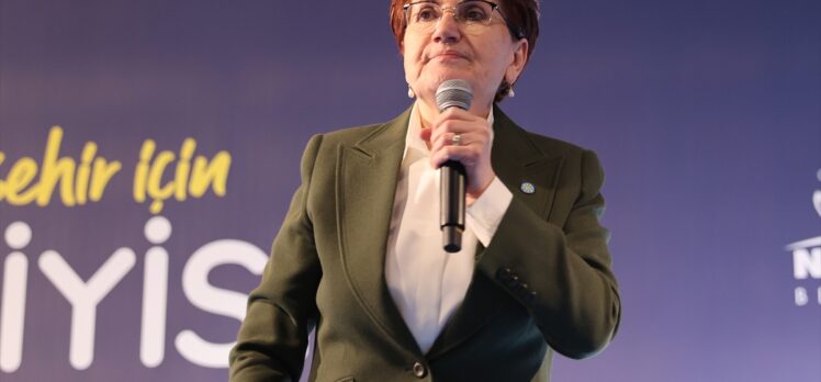 İYİ Parti Genel Başkanı Akşener Nevşehir'de konuştu: