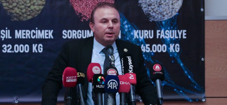 Kayseri'de çiftçilere 700 ton tohum dağıtıldı