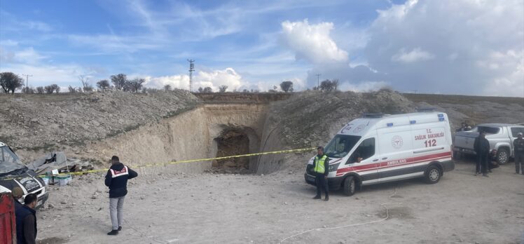 Niğde'de patates deposu yapımında meydana gelen göçükte 2 kişi öldü, 4 kişi yaralandı