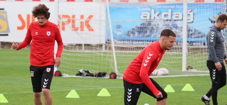 Samsunspor, Adana Demirspor maçının hazırlıklarını sürdürdü