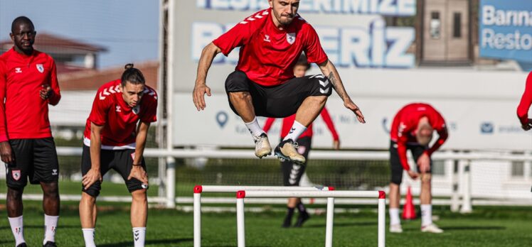 Samsunspor, Pendikspor maçının hazırlıklarına devam etti