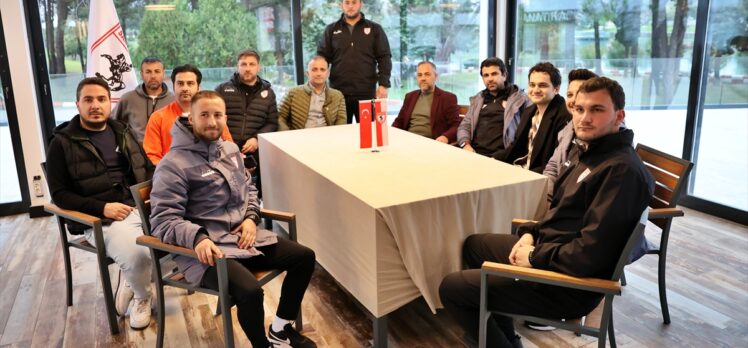 Samsunspor'da bayramlaşma töreni düzenlendi