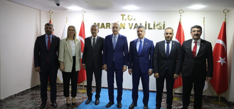 TBMM Başkanı Kurtulmuş, Mardin Valiliğini ziyaret etti