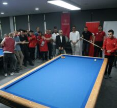 Türkiye Bilardo Federasyonu Başkanı Ercan, Bolu'da bilardo salonu açılışına katıldı: