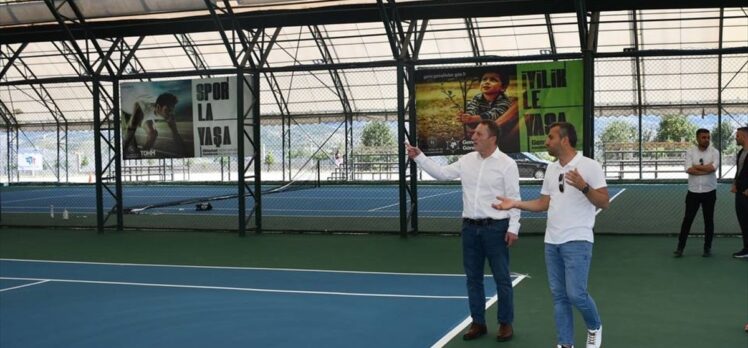 3. Uluslararası Cudi Cup Tenis Turnuvası yarın Şırnak'ta başlayacak