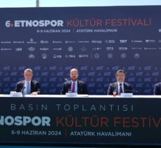 6. Etnospor Kültür Festivali'nin basın toplantısı yapıldı