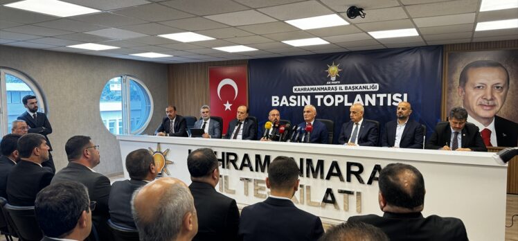 AK Parti Genel Başkan Yardımcısı Yılmaz, Kahramanmaraş'ta partililerle bir araya geldi: