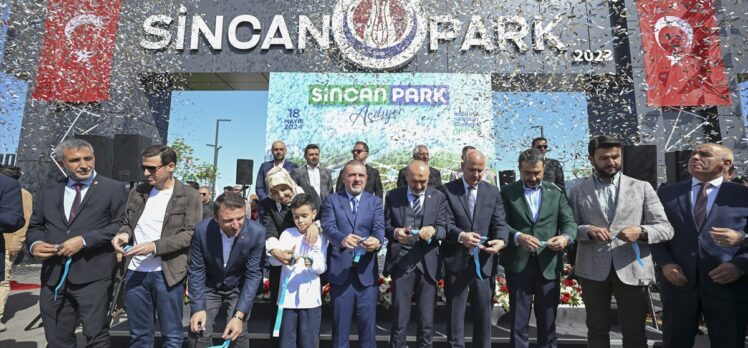Ankara'da bataklıktan akıllı parka dönüştürülen “Sincan Park” hizmete açıldı