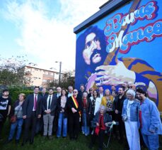 Barış Manço'nun duvar resmi yıllarca yaşadığı Belçika'da anısını yaşatacak