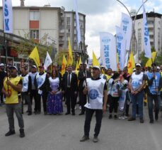 DEM Parti Eş Genel Başkanı Oruç, Van'da 1 Mayıs Emek ve Dayanışma Günü mitingine katıldı