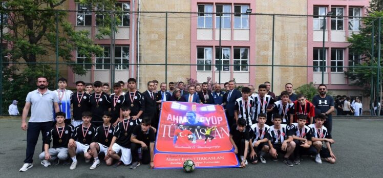 Depremde vefat eden Yeni Malatyaspor kalecisi Ahmet Eyüp adına futbol turnuvası düzenlendi