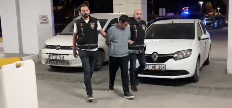 Edirne'de biri hükümlü 4 aranan kişi pansiyondaki aynı odada yakalandı