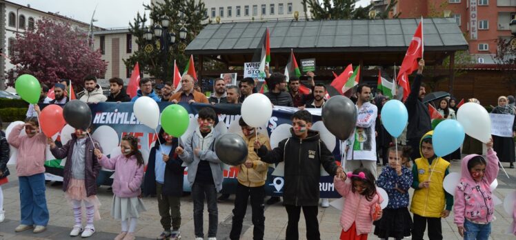 Erzurum'da sağlık çalışanları, Gazze için 26 haftadır “sessiz yürüyüş” yapıyor